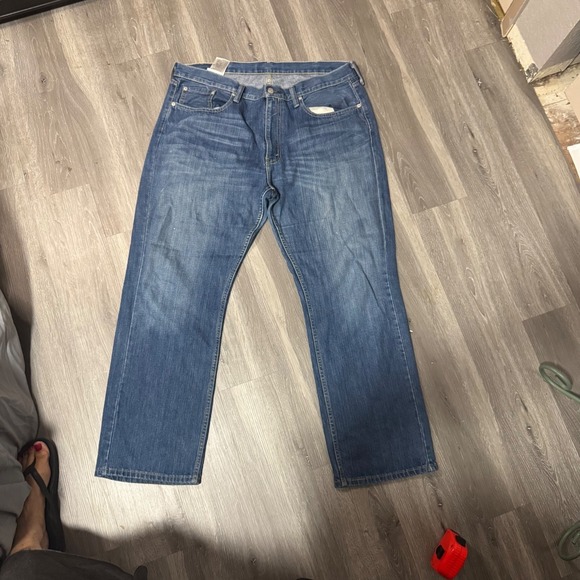 Levi's Other - Levis 559 Big E Relaxed Straight Jeans Mens 38x30 Medium Wash Denim